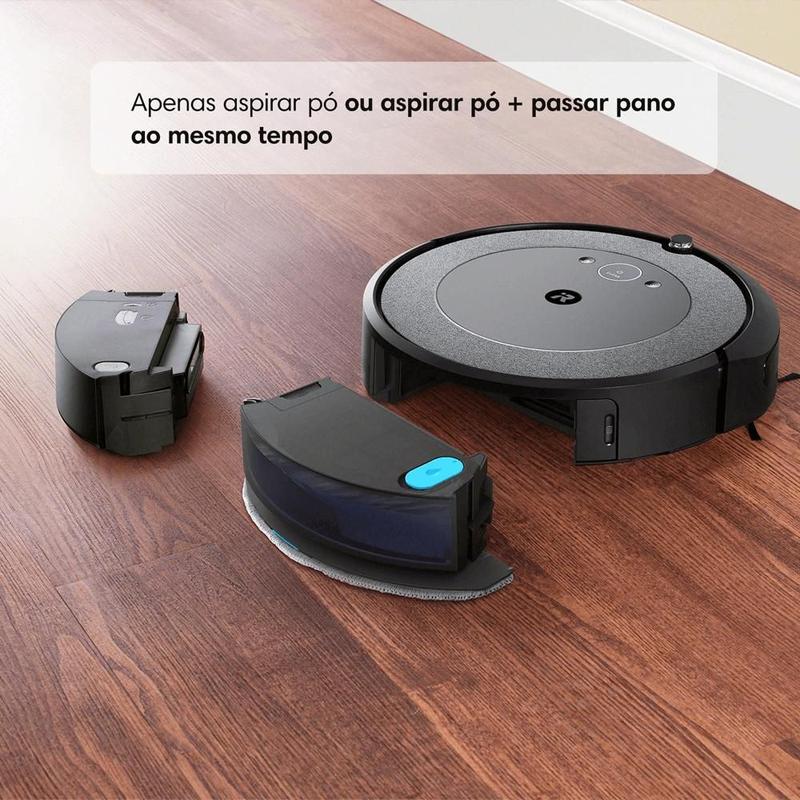 iRobot Roomba i5+ 本体 Robô Roomba i5 Plus Combo Aspirador e Passa Pano da iRobot - Robô